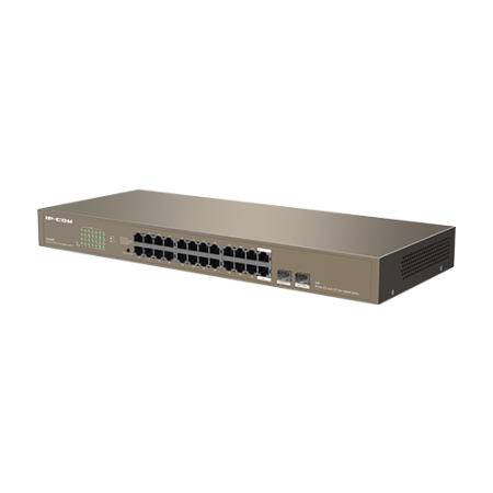 Switch-uri de retea - Switch 24 x RJ45 1G, 2 x combo SFP 1G - IP-COM G1024F