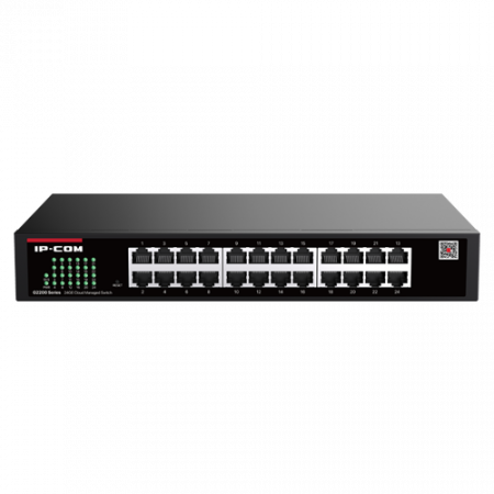 Switch-uri de retea - Switch 24 x RJ45 Gigabit, Cloud Management - IP-COM G2224D