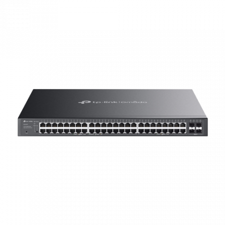 Switch-uri PoE - Switch 32 porturi PoE RJ45 1G, 16 x RJ45 1G, 4 x SFP 1G, L2 Management, 1U - TP-Link Omada SG2452LP