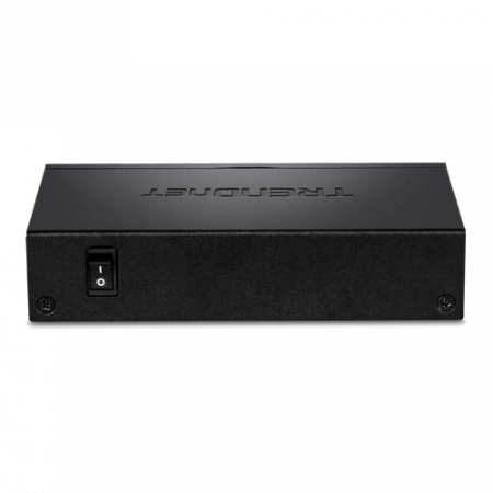 Switch 4 porturi Gigabit Long Range 200m PoE+, 1 port Gigabit - TRENDnet TPE-LG50 [2]