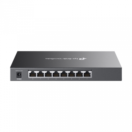 Switch 4 porturi RJ45 Gigabit PoE, 4 x RJ45 Gigabit, Buget PoE 62W, Management - TP-Link Omada SG2008P [1]