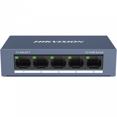 Switch-uri de retea - Switch 5 porturi 10/100 Mbps RJ45 - HIKVISION DS-3E0105-O