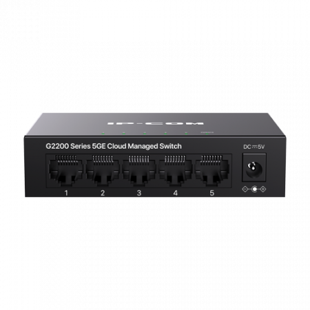 Switch-uri de retea - Switch 5 porturi Gigabit, Cloud Management - IP-COM G2205D