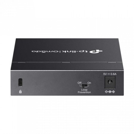 Switch 5 porturi RJ45 Gigabit, Unmanaged - TP-Link Omada DS105G [1]