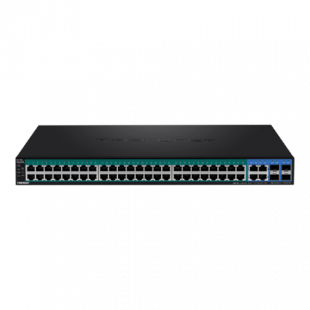 Switch 52 porturi Gigabit Web Smart, 48 x PoE+, 4 x Gigabit/SFP - TRENDnet TPE-5240WS [1]