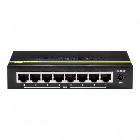 Switch 8 porturi Gigabit PoE/PoE+ 61W - TRENDnet TPE-TG82G [2]