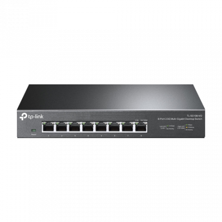 Switch-uri de retea - Switch 8 porturi RJ45 2.5G, Unmanaged - TP-Link TL-SG108-M2