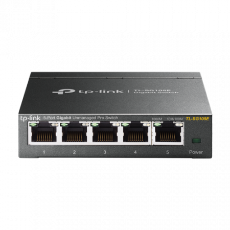Switch-uri de retea - Switch Easy Smart, 5 porturi RJ45 Gigabit, Managed - TP-Link TL-SG105E