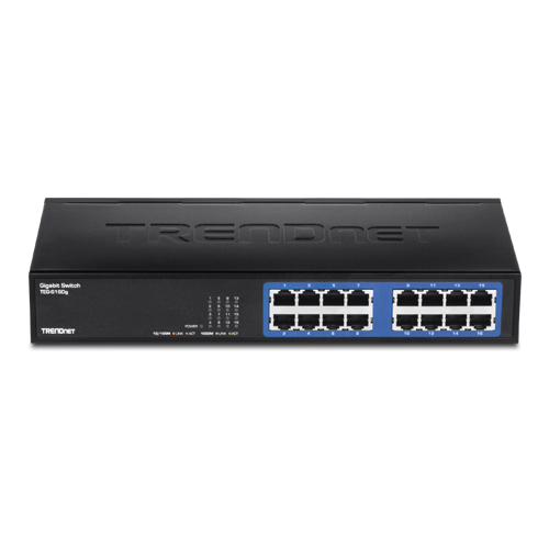 Switch GREENnet 16 porturi Gigabit - TRENDnet TEG-S16DG [1]