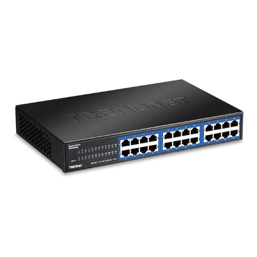Switch-uri de retea - Switch GREENnet 24 porturi Gigabit - TRENDnet TEG-S24DG