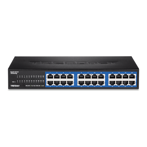 Switch GREENnet 24 porturi Gigabit - TRENDnet TEG-S24DG [1]