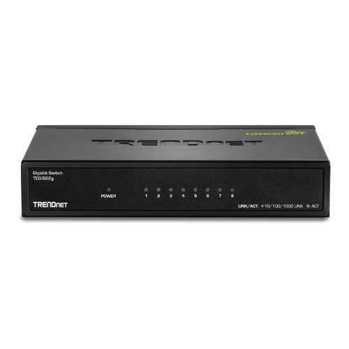 Switch GREENnet 8 porturi Gigabit - TRENDnet TEG-S82G [1]