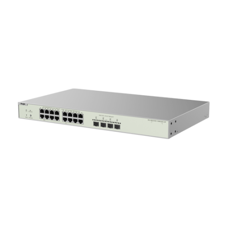 Switch L2+, 12 x RJ45 2.5G PoE+, 4 x RJ45 2.5G Hi-PoE, 4 x SFP+ 10G, Cloud Management, 1U - Ruijie RG-NBS3300-16MG4XS-HP [1]