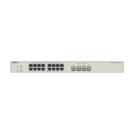 Switch L2+, 12 x RJ45 2.5G PoE+, 4 x RJ45 2.5G Hi-PoE, 4 x SFP+ 10G, Cloud Management, 1U - Ruijie RG-NBS3300-16MG4XS-HP [3]