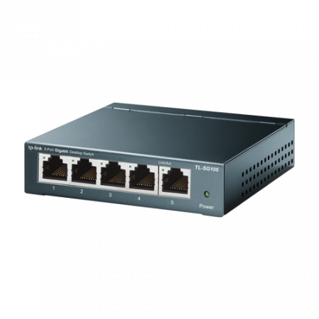 Switch TL-SG105, 5 porturi RJ45 Gigabit, Unmanaged - TP-Link TL-SG105 [1]