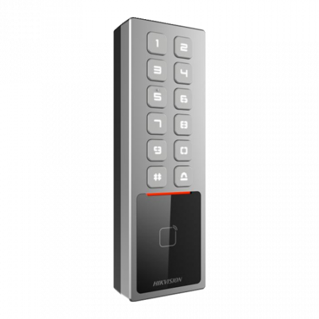 Terminal control acces, PIN/Card M1, Wiegand, RS485, Alarma, IK08 - HIKVISION DS-K1T805MX [2]