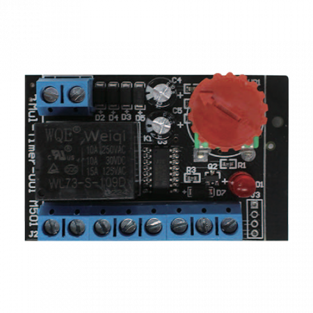 Accesorii control acces - Timer 0-180 secunde, 12-24 Vcc, buzzer, NO-NC-COM CST-180