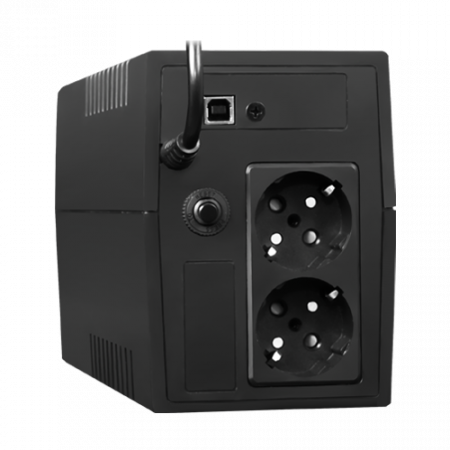 UPS TSY Power, 600VA/360W, LCD, AVR-Repornire automata, Management, 2 x Schuko, 2 x RJ45, 1 X USB type B TSY-MP-0K6-LCD [1]