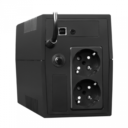 UPS TSY Power, 600VA/360W, LED, AVR-Repornire automata, Management, 2 x Schuko, 2 x RJ45, 1 X USB type B TSY-MP-0K6-LED [1]