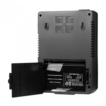 UPS TSY Power, 600VA/360W, LED, AVR-repornire automata, Management, 6 x Schuko, 2 x RJ45, 1 X USB type B TSY-D-0K6-LED [3]