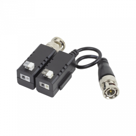 Video balunuri si protectii - Video balun pasiv HD (pret/set 2 buc.) - HIKVISION DS-1H18S-E