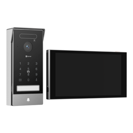 Videointerfon 4K, recunoastere faciala, scanare biometrica a palmei, monitor 8', IR, Wi-Fi6 - EZVIZ CS-HP7(4K, Palm) [1]