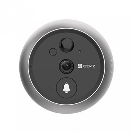 Vizor electronic inteligent, rezolutie 2K, detectie persoana, Ecran tactil 4.3'', audio bidirectional, Wi-Fi - EZVIZ CS-DP2-2K [3]
