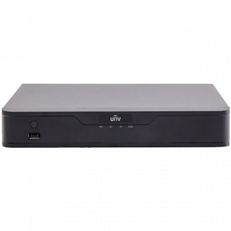 Inregistratoare video - DVR - XVR seria Easy Hibrid, 16 canale AnalogHD 8MP + 8 canale IP 8MP, Audio over coaxial, Alarma, H.265 - UNV XVR302-16Q3
