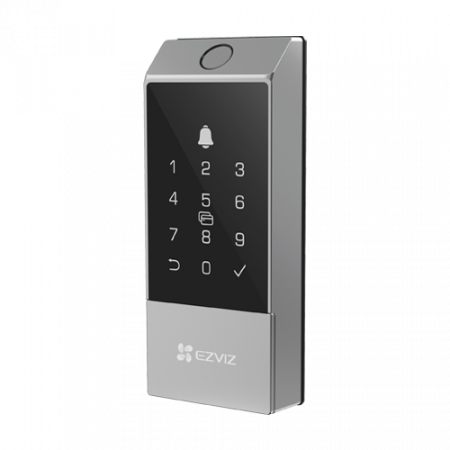 Yala inteligenta cu amprenta, multiple metode de deblocare, Wi-Fi, verificare status inchidere - EZVIZ CS-DL04(WBCP,M) [1]