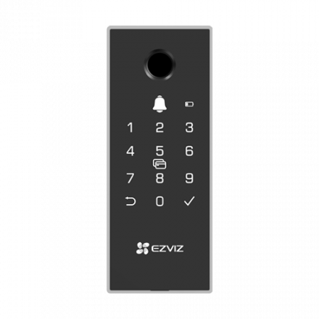 Yala inteligenta, Wi-Fi, multiple metode de deblocare, sonerie incorporata, alarma anti-furt - EZVIZ CS-DL03(WBCP) [3]