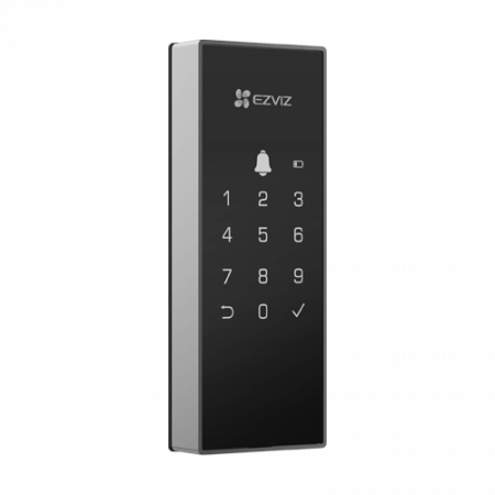 Yala inteligenta, Wi-Fi, sonerie incorporata, verificare status inchidere, alarma anti-furt, gri - EZVIZ CS-DL03(WP)-Grey [2]