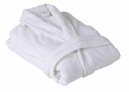 Halate - Halat hotelier alb, bumbac velour premium