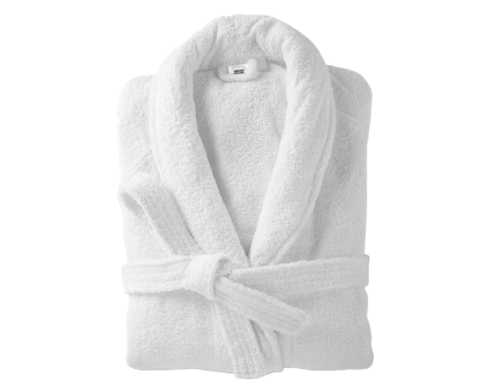 Halate - Halat hotelier premium, alb, bumbac velour 100%