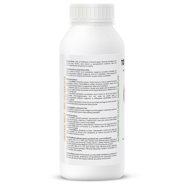 Stimulator de legare si rodire pentru tomate, Tomato Grow , 1 litru [3]