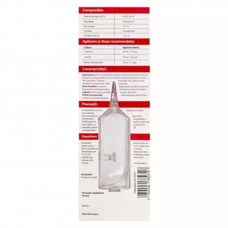 Ingrasamant cu potasiu POTASIOMAX - 20 ml, Legume, Fructe [1]