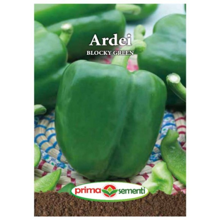 Seminte de Legume - Seminte de ardei gras Blocky Green