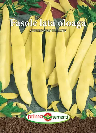 Seminte de Legume - Seminte fasole oloaga Supernano Yelow 250 GR