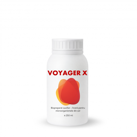 Biopreparate auxiliare - Voyager X, Biopreparat auxiliar – hrană pentru microorganismele din sol,250 ml
