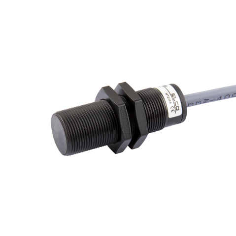 Senzori - Senzor inductiv M18 FI8A‑TM18‑OP6L – 8 mm, PNP NO, IP67, cablu PTFE 2 m