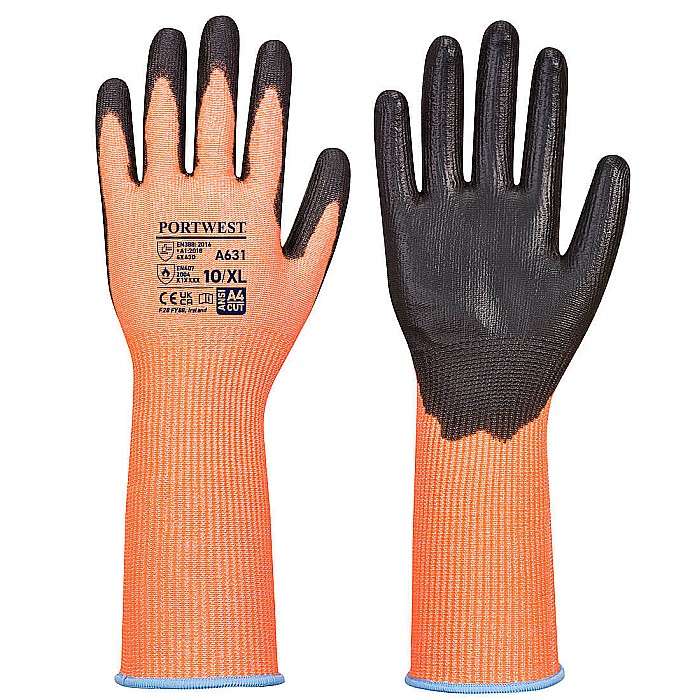 Vis-Tex Cut Glove Manșetă lungă, PORTWEST A631O8R [1]