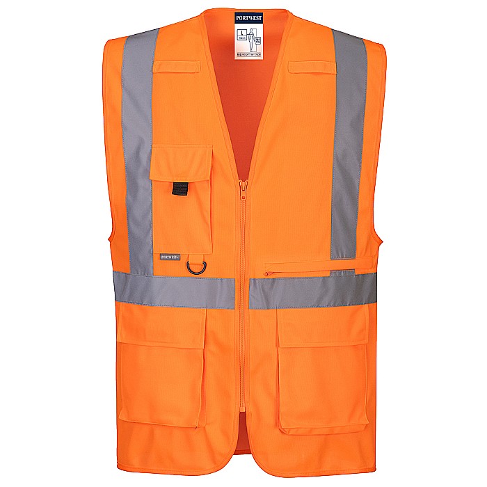 Vesta Hi-Vis Executive cu buzunar pentru tabletă , PORTWEST C357ORR [1]