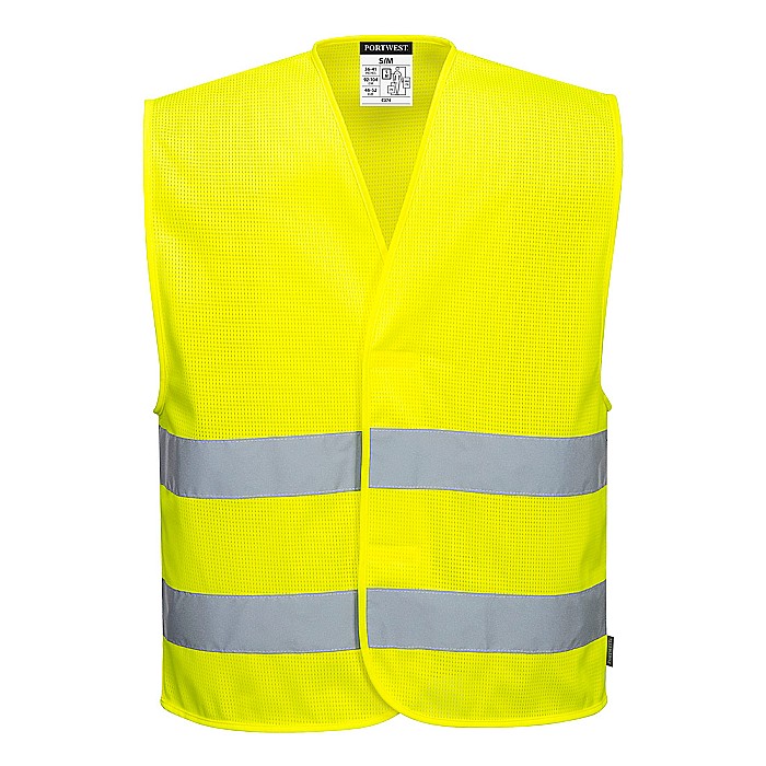 Vesta Hi-Vis Two Band., PORTWEST C374YER [1]