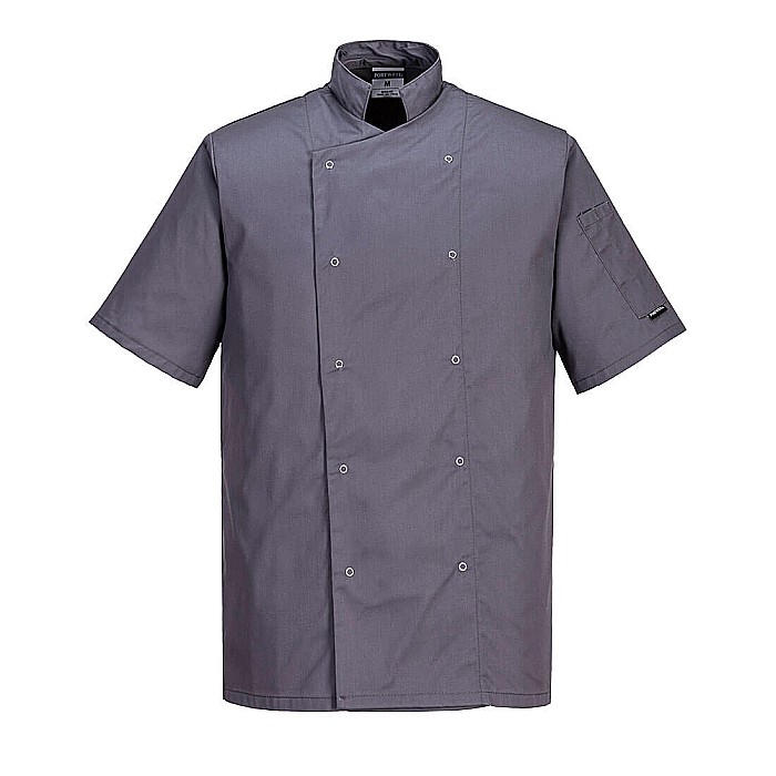 Jacheta Cumbria Chefs S/S, PORTWEST C733SGR [1]