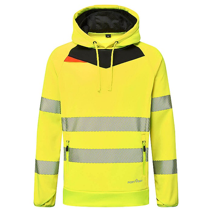 Hanorac cu glugă DX4 Hi-Vis, PORTWEST DX483YBR [1]