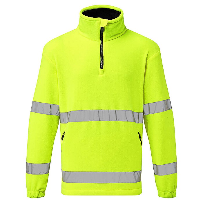 Hi-Vis 1/2 Zip Fleece, PORTWEST F302YER [1]