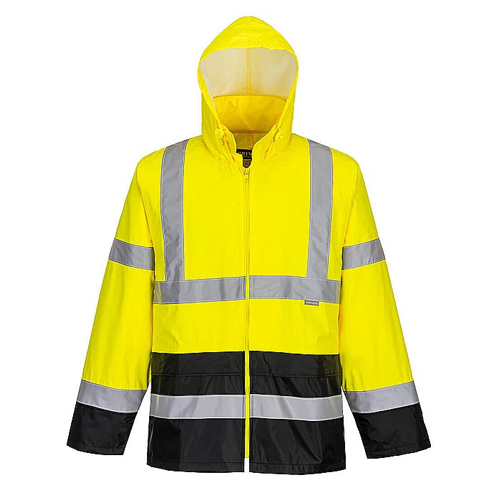 Jacheta de Ploaie Hi-Vis Contrast , PORTWEST H443YBR [1]
