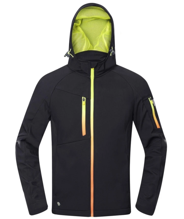 Jachetă softshell ARDON-CREATRON- neagră neon [5]