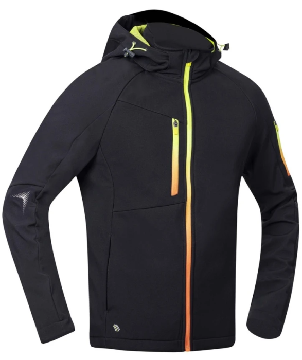 Jachetă softshell ARDON-CREATRON- neagră neon [3]