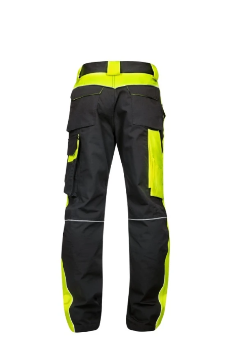 Pantaloni ARDON®NEON negru-galben [3]