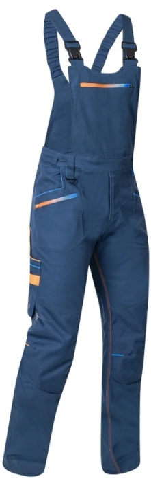 Pantaloni cu bretele ARDON-CREATRON- albastru neon [3]